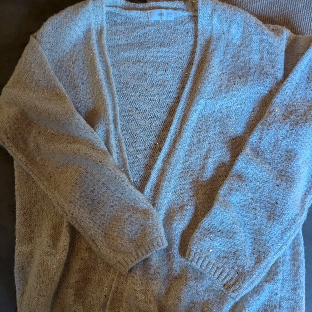 MANGO Pocket Knit Cardigan - Picture 6 of 16